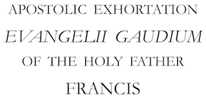 Evangelii Gaudium